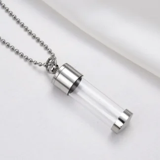Necklace with openable bottle creative accessories Grandinė su butelių atidarytuvo kūrybiniais priedais
